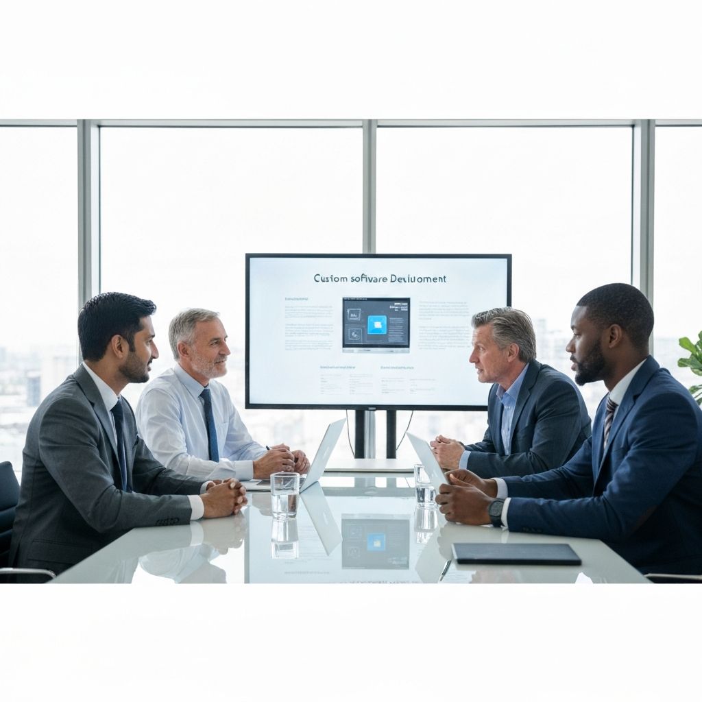 Business consulting and technology solutions for custom software development